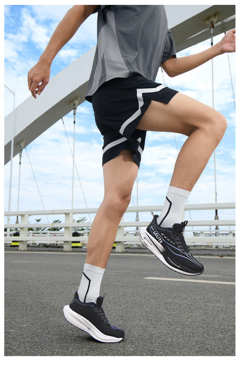 2025New model Feidian6pro Popcorn Carbon Plate Professional Racing Running Shoes Comfortable Breathable Unisex Sports Shoes