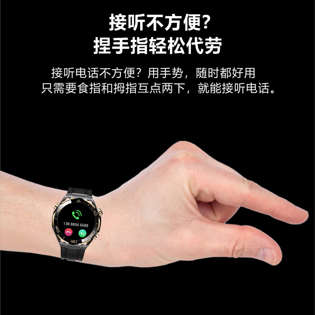 S30 Max Smart Watch1.52inch Bluetooth Call Heart Rate Step Count Sleep Monitoring Local Photo Album+Music