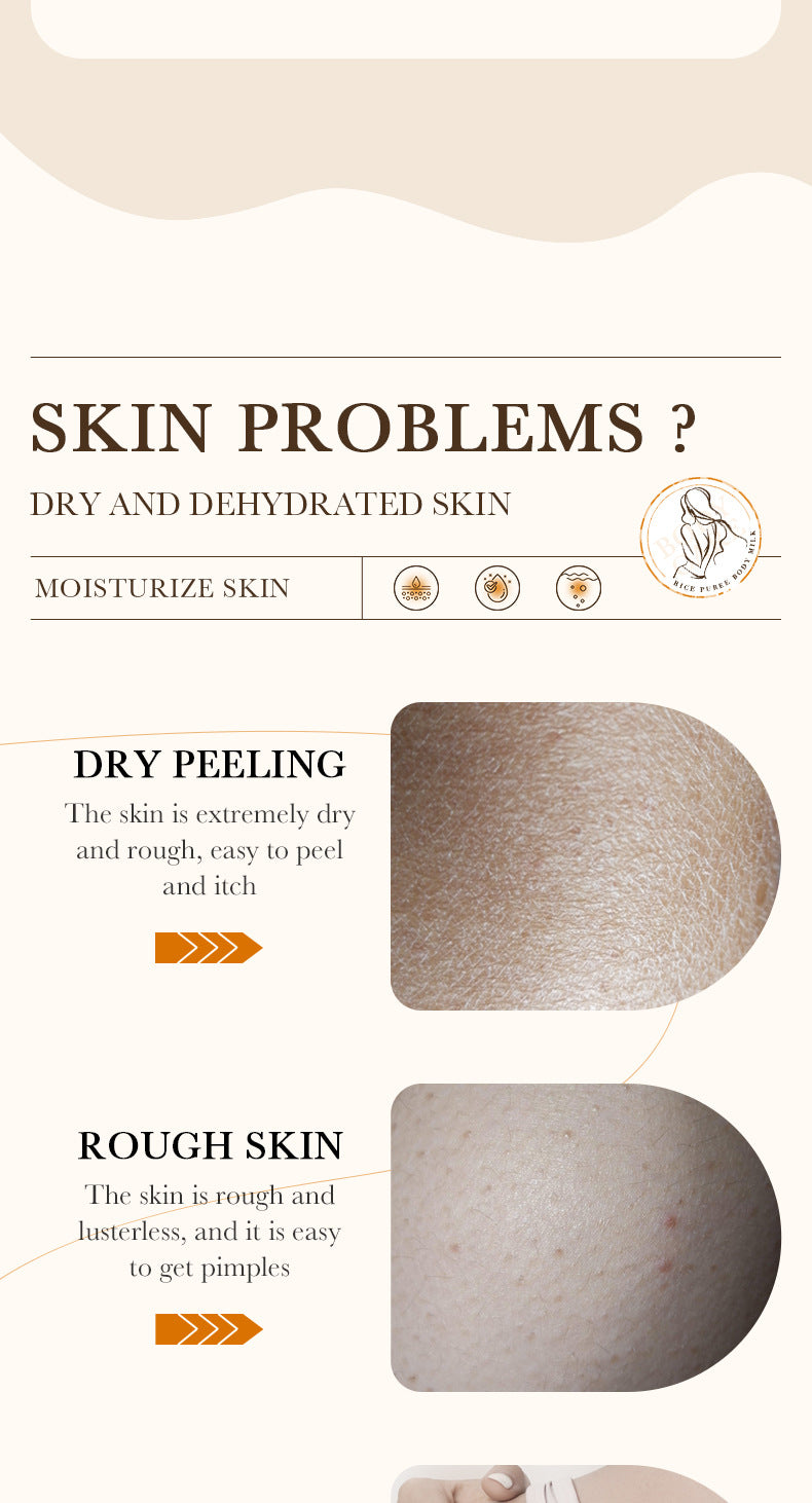 Full English Body Lotion250ml BIOAOUA Rice Moisturizing Hydrating Lotion  Wholesale