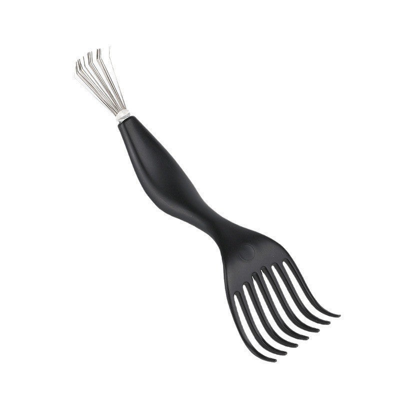 Bounce Curl Defining Styling Comb Smooth Hair Hollow Tail Three-Prong Scalp Cleaning Comb Sea King Curl Hair Styling Comb