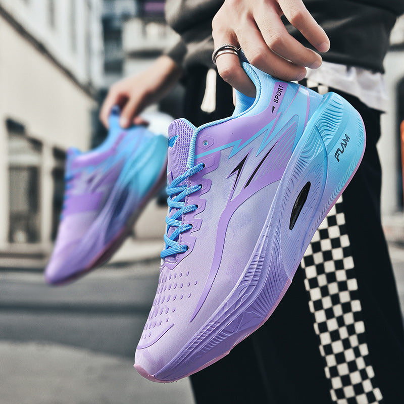 New Feiran Real Explosive Carbon Plate Ultra-light Rebound Couple Running Shoes Youth Non-slip Racing Training Sports Shoes