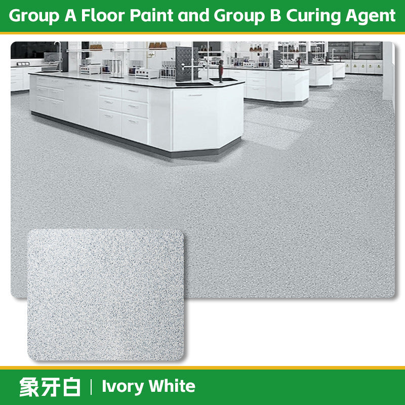 Epoxy Natural Color Sand Floor Paint Imitation Marble Self-Leveling Seamless Terrazzo Cement Tile Flooring