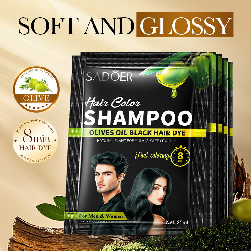 Cross-border Hair Conditioner Tablets25ml Olive Oil Plant Extract Moisturizing Dye Tablets Export Manufacturer Cross-Border