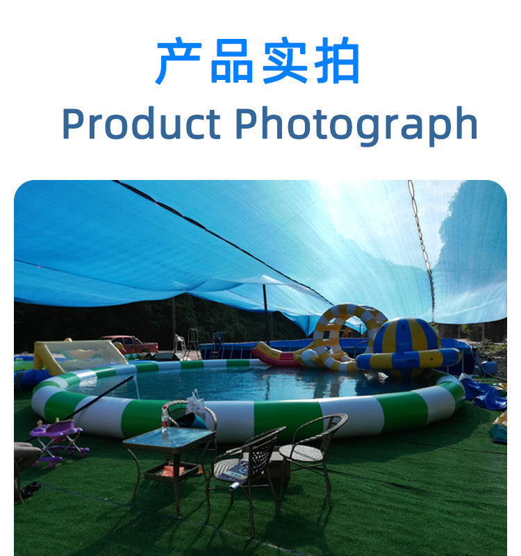 Large Commercial Inflatable Pool Swimming Pool Water Toys Inflatable Toys Water Park Thickened Fishing Pool Manufacturer