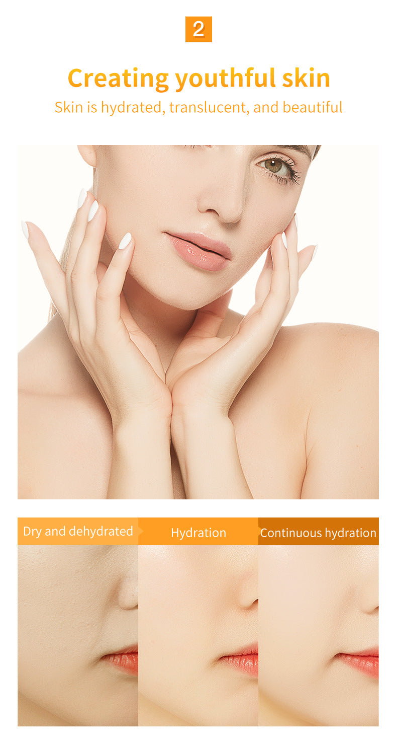 VC Facial Mask ZOZU Vitamin C Hydrating Moisturizing and Nourishing  foreign trade skincare products live wholesale