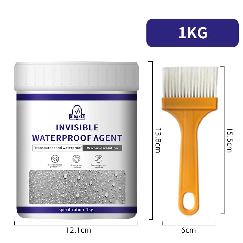 Nano Coating Roof Waterproof Glue Liquid Transparent Wall Water Infiltration Moisture Proof Toilet Transparent Waterproof Coating