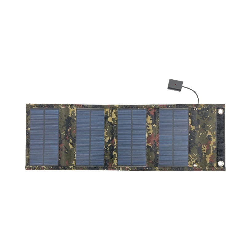 Exclusive Single Crystal 10W 5V Solar Panel Outdoor Portable Folding Bag for Travel Camping Emergency Charging