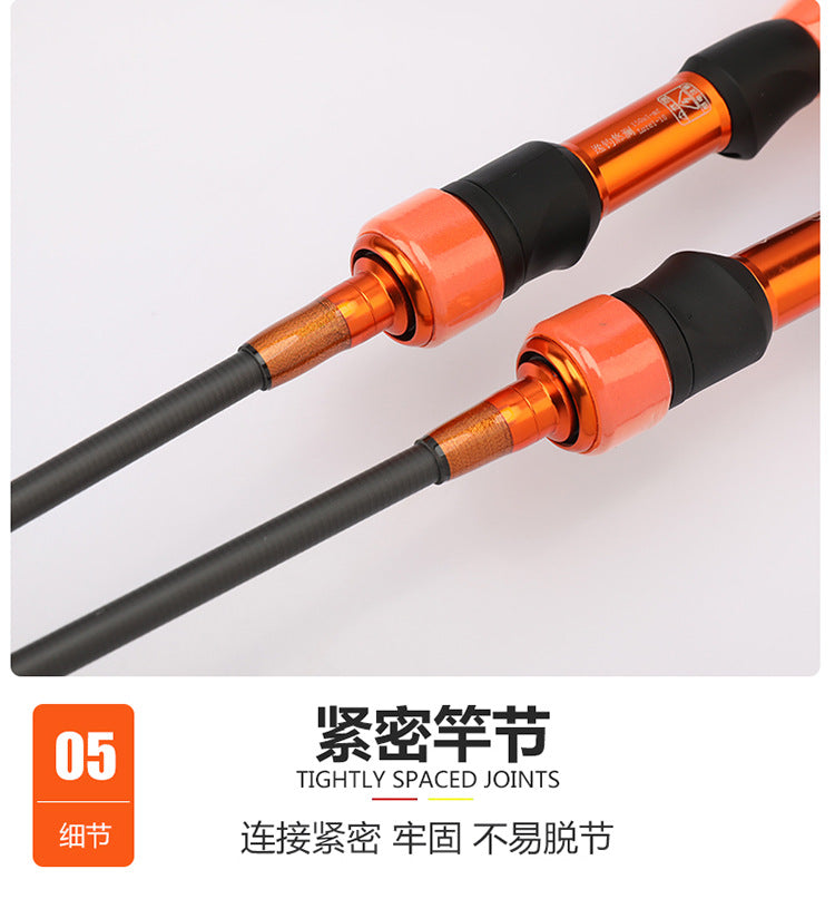 Ultra Short Mini Micro Rod Telescopic Lure Rod Portable Multi-Section UL Stream Mouth Rod Micro Lure Rod