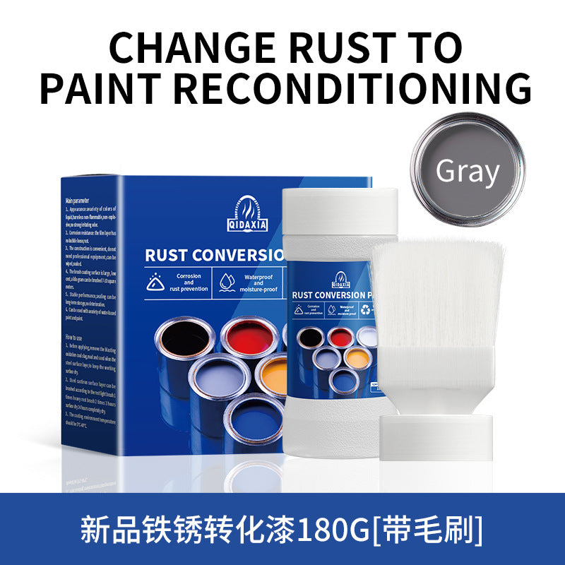 Water-based Anti-rust Paint Metal Paint Rust-free Rust Conversion Paint Color Steel Tile Renovation Rust Fixing Agent Multi-color Conversion Paint