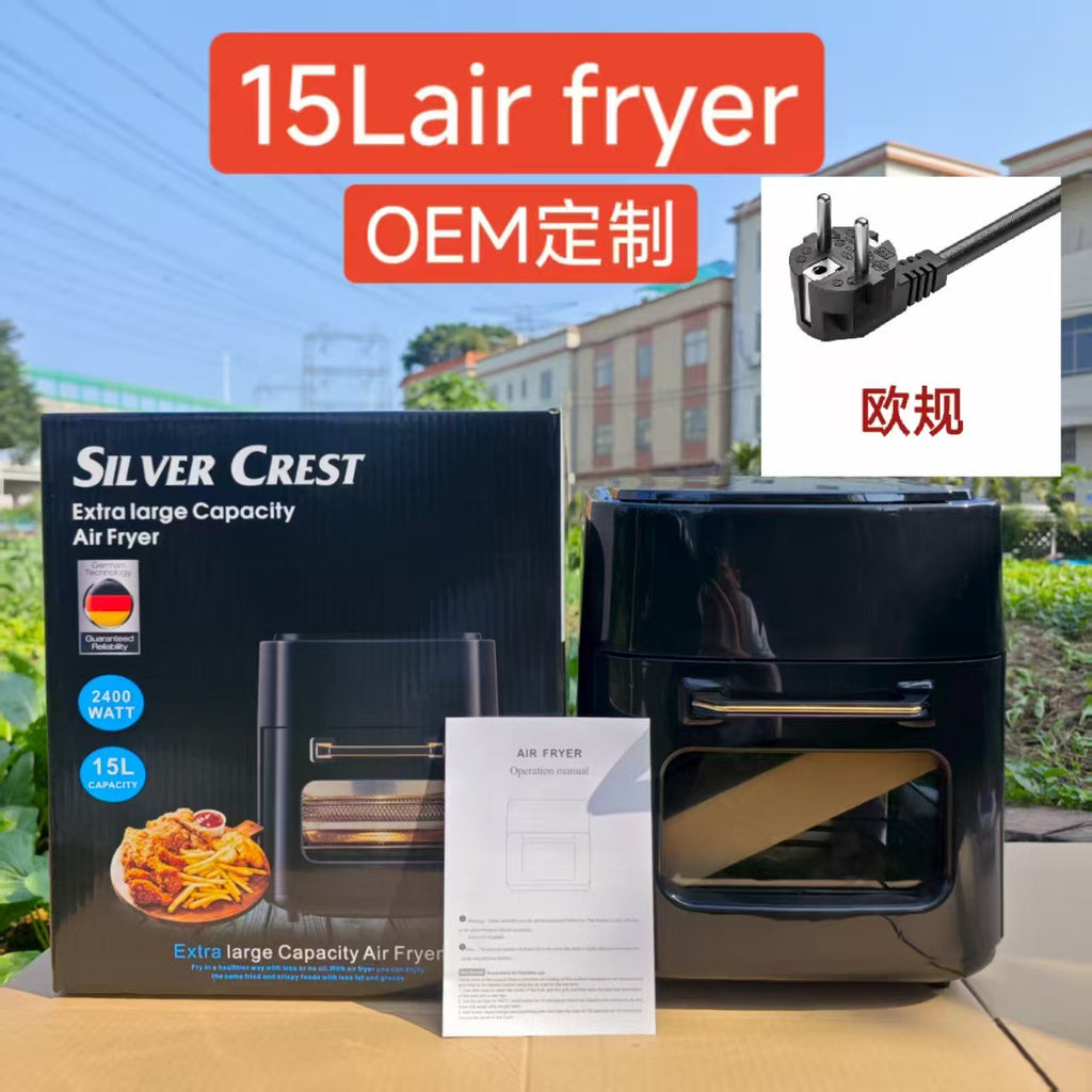 8LAir fryer Visual Touch Fryer Large Capacity Intelligent Fully Automatic Electric Fryer French Fries Oven Machine