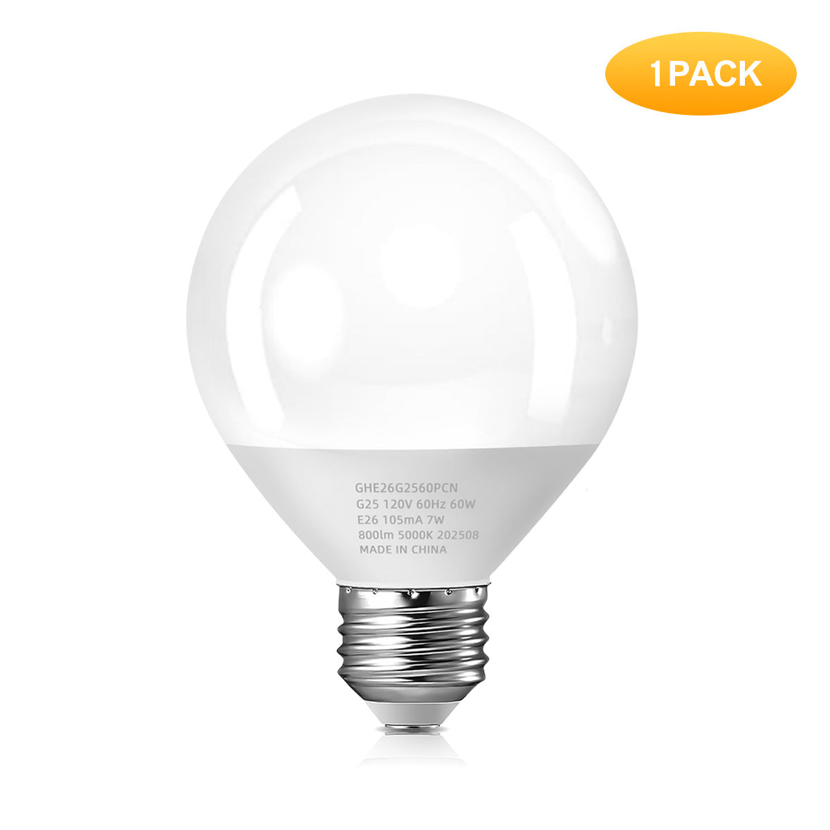 G25Floodlight Bulb E26Light Bulb Mirror Light LED Filament Bulb Vintage Decorative Bulb Edison Bulb