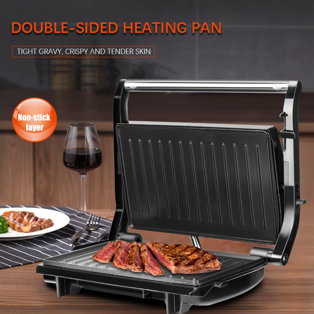 220v Steak Maker Panini Maker Breakfast Maker Grill Meat Sausage Maker Burger Bread Toaster Sandwich Maker