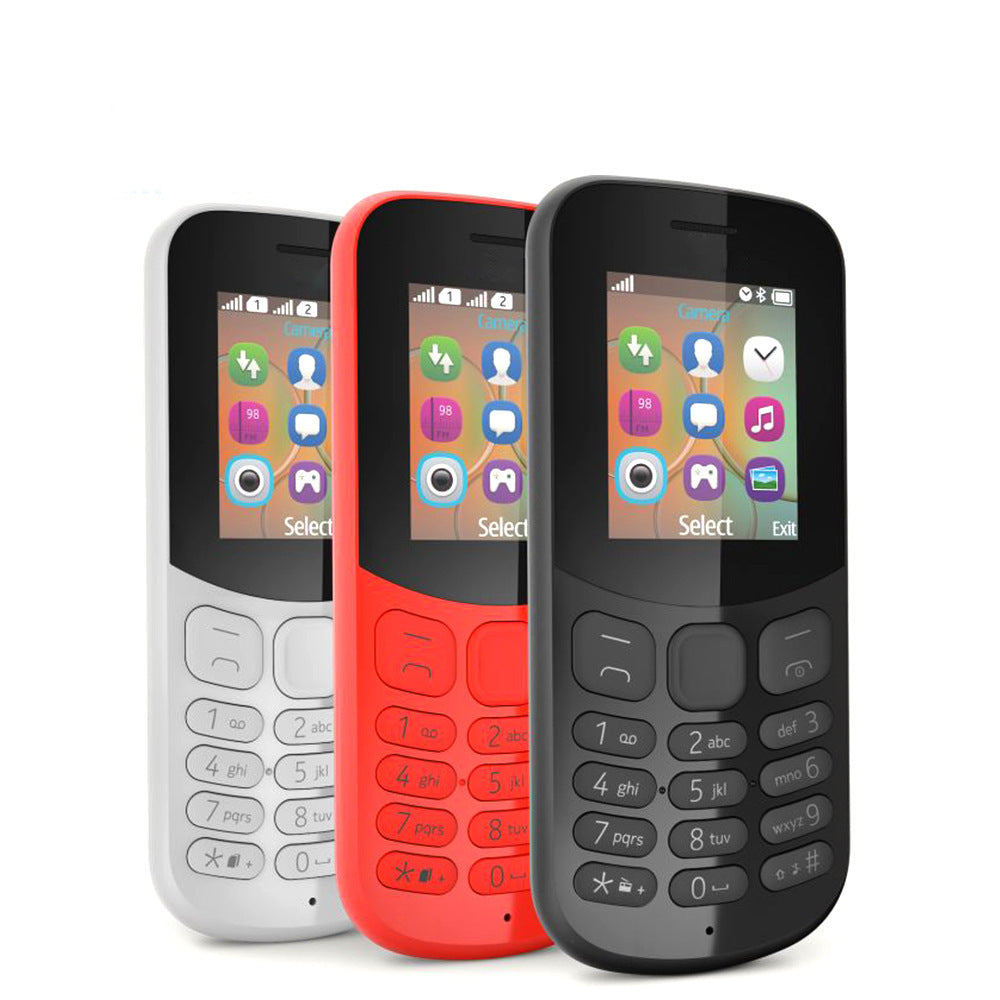 Exclusive Supply H130Wholesale Elderly Cell Phones, Feature Phones with Loud Volume and Long Battery Life, Backup Phones for Students