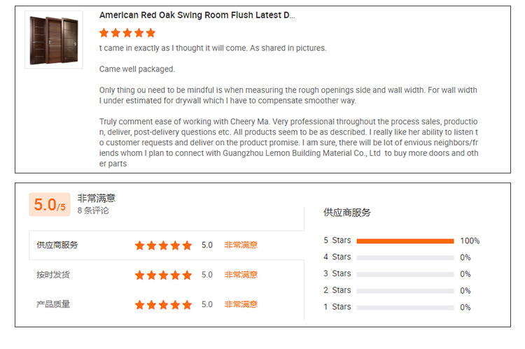 Luxurious Wooden Internal Door Design Doors Interior With Frame for Bedroom Apartment Villa