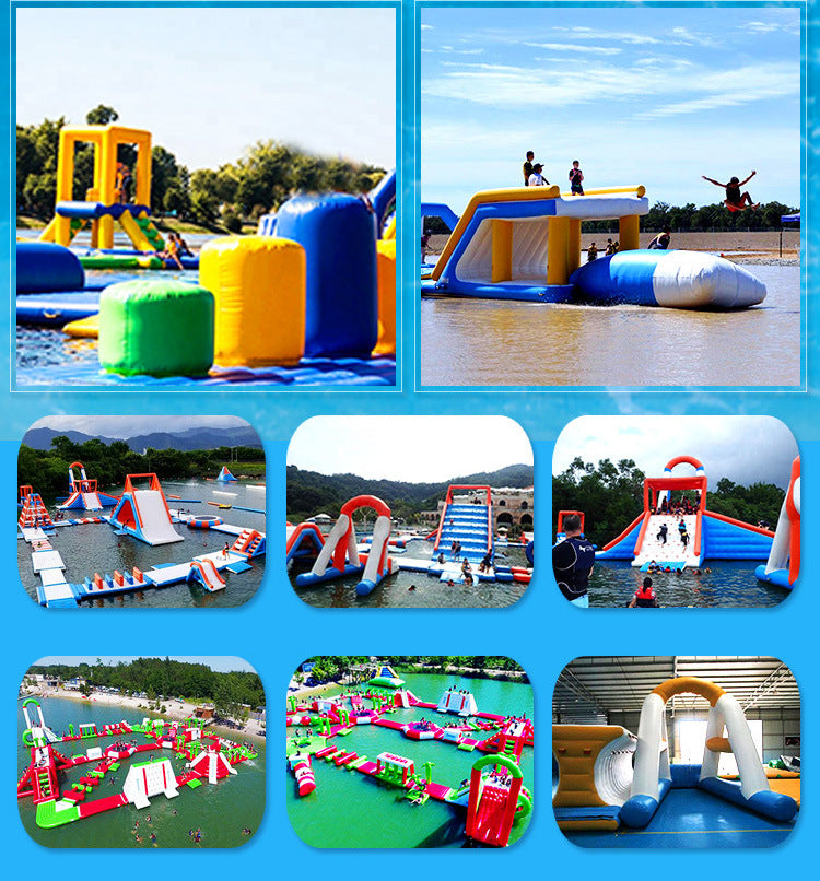 Inflatable Castle Children's Playground Water Pool Slide Manufacturer Ice and Snow World Inflatable Swimming Pool Water Park