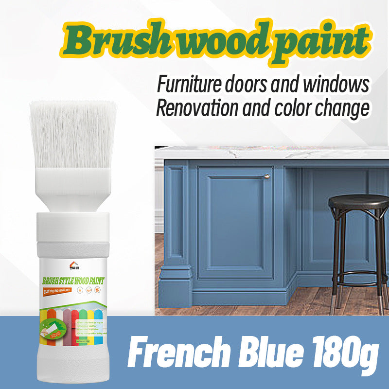 Wooden Brush Paint Solid Wood Cabinet Table Chair Water-Based Coating Door Window Furniture Renovation Color Change Latex Paint Oil Paint
