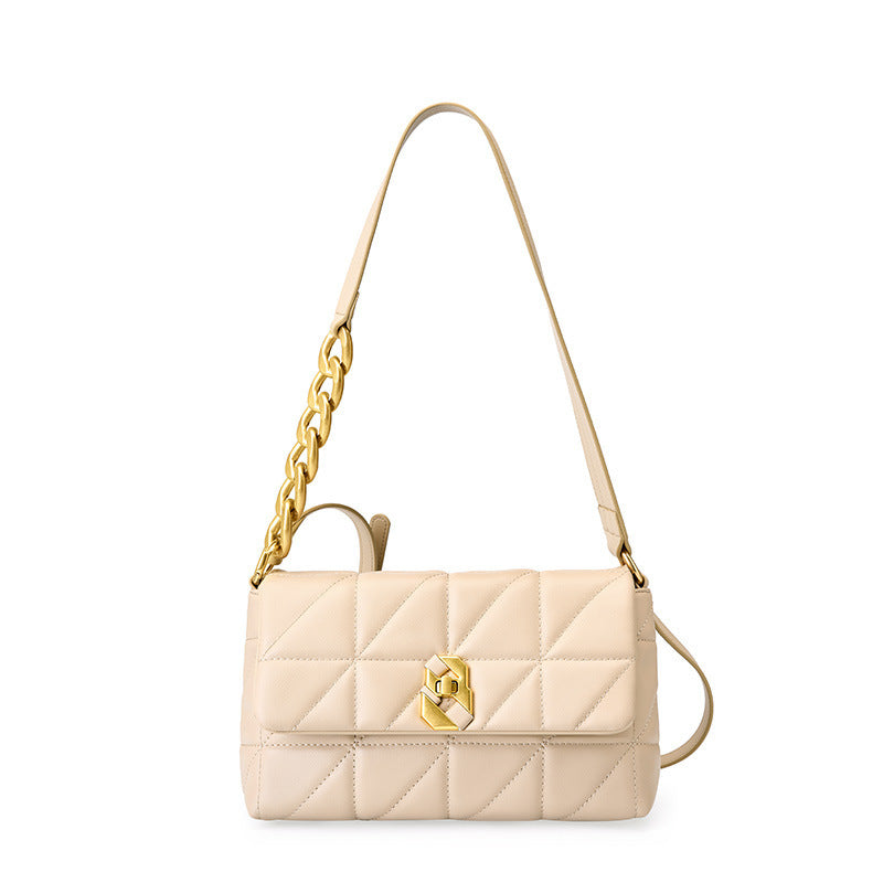 Niche Design Quilted Chain Underarm Bag for Women New Commuter Bag Single Bag Fashion Versatile Crossbody Bag Women's Bag