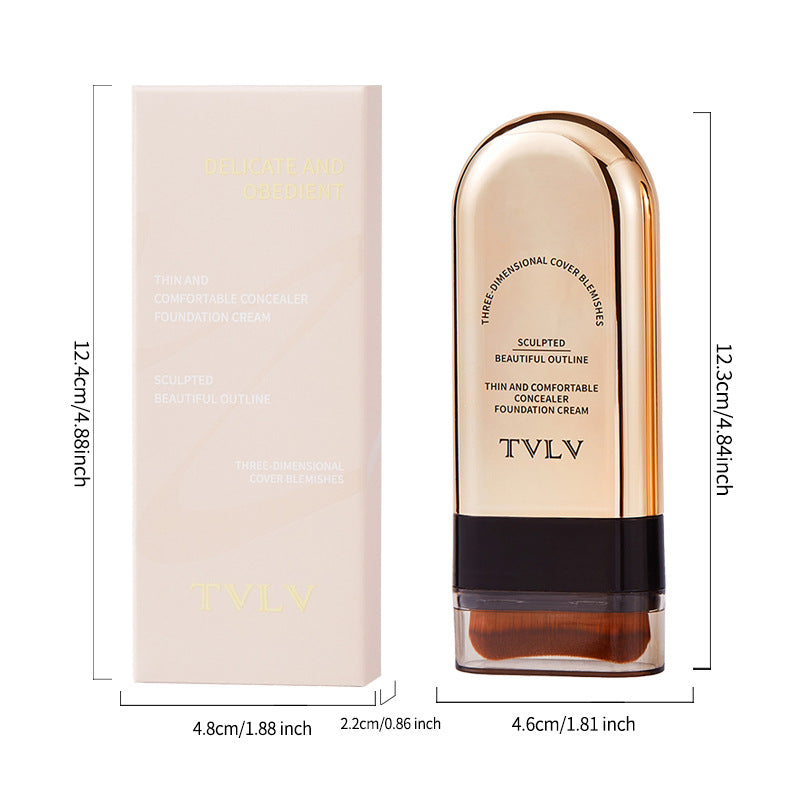 Eraser Double-ended Foundation Cream20g Concealer Moisturizing Long-lasting Makeup Removal Matte Lightweight Foundation