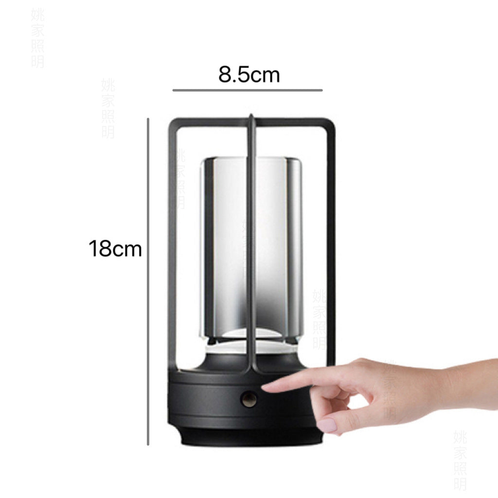 Cross Night Light Touch USB Rechargeable Cross Light Japanese Style Atmosphere Light led Bedroom Desktop Decorative Lamp