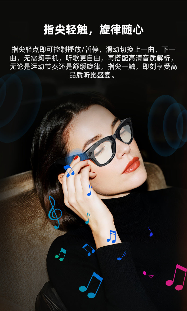 M01Smart Glasses800100 Megapixel Camera with Image Stabilization1200P Video Recording AI Simultaneous interpretation M01 Pro