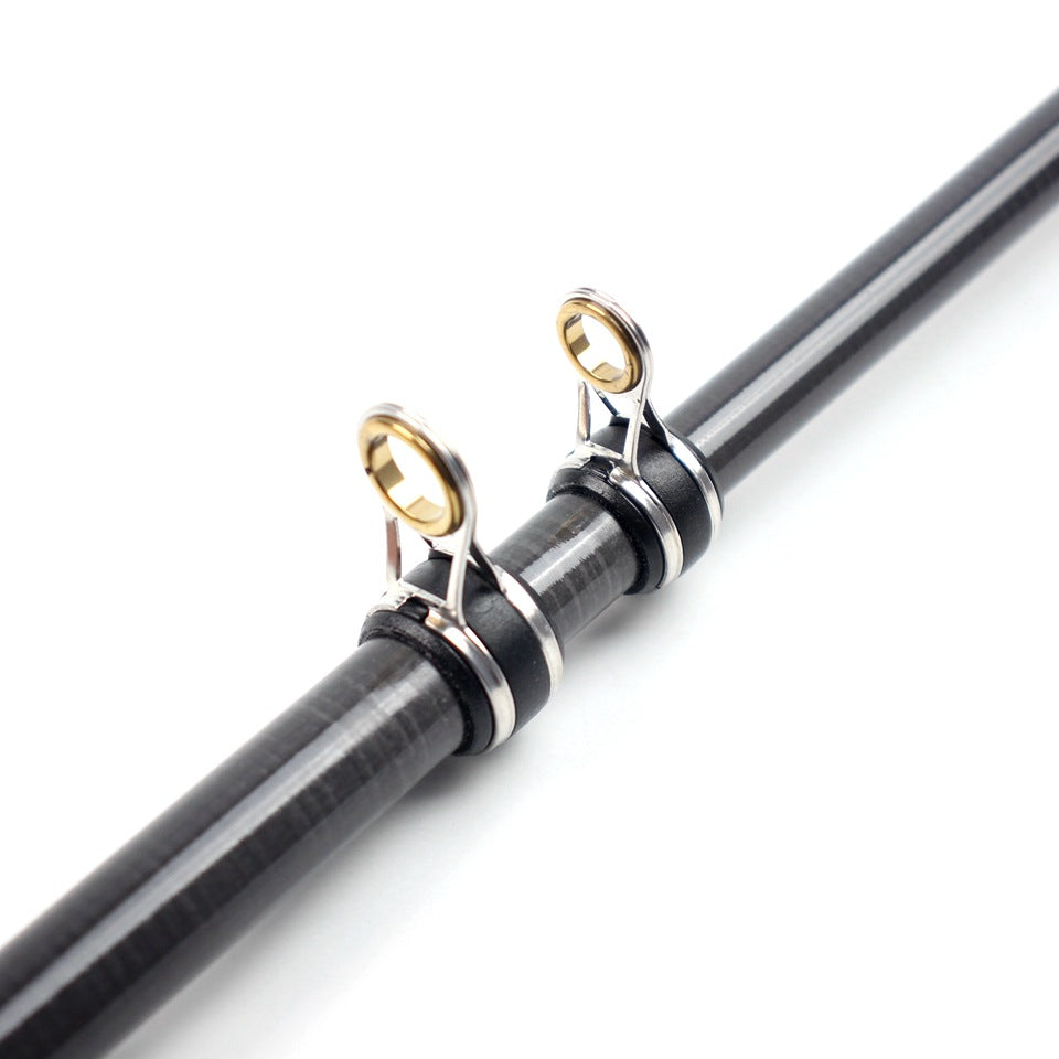 Wholesale2.1Mi Hard Fishing Rod Ultra-Lightweight High-Strength Carbon Fiber Sea Fishing Boat Fishing Universal Rod European and American Fishing Gear