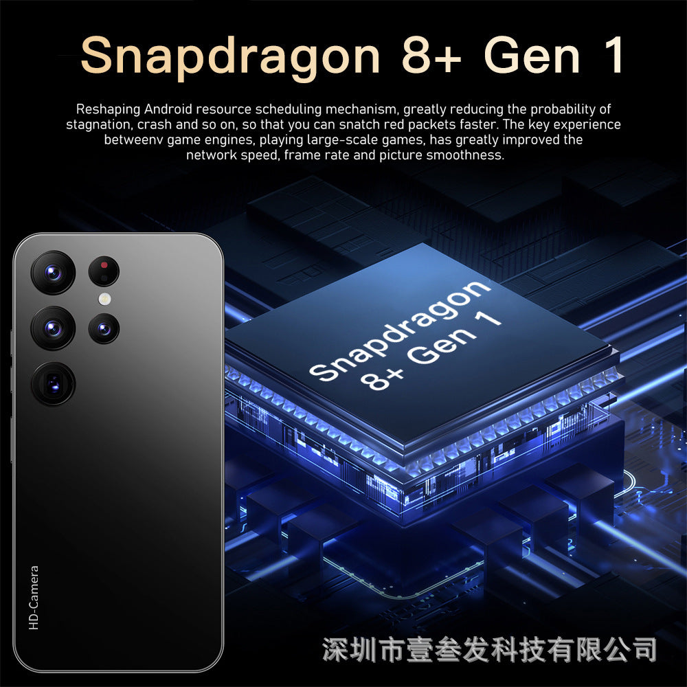 S23 Ultra Popular(2+16G) 7.3Inch4G All-in-One New Smartphone Factory