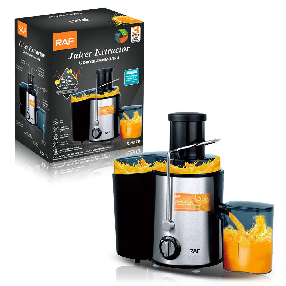 Exclusive for   EU Standard Juicer Household Fully Automatic Large Caliber Juicer Juice Separator