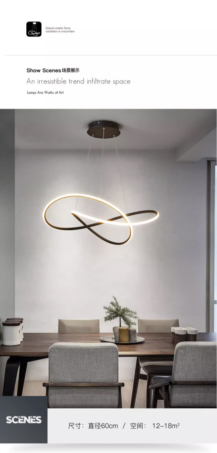 Restaurant Pendant Light Modern Minimalist Dining Room Table Lamp Bar Counter Internet Celebrity Bedroom Pendant Light2025New Model Zhongshan Lighting