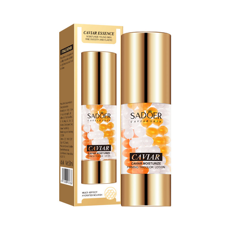 Caviar Essence Milk30mlSADOER Moisturizing and hydrating three-color lotion cross-border foreign trade wholesale