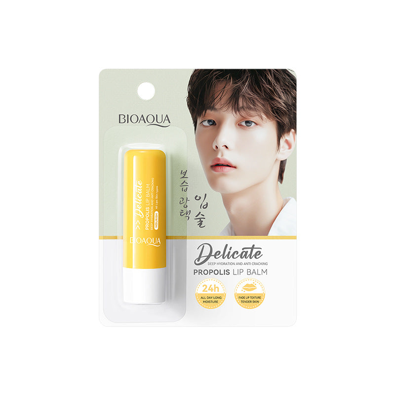 Propolis Softening Lip Balm BIOAOUA Anti-chapped Moisturizing Lip Balm Cross-Border Wholesale