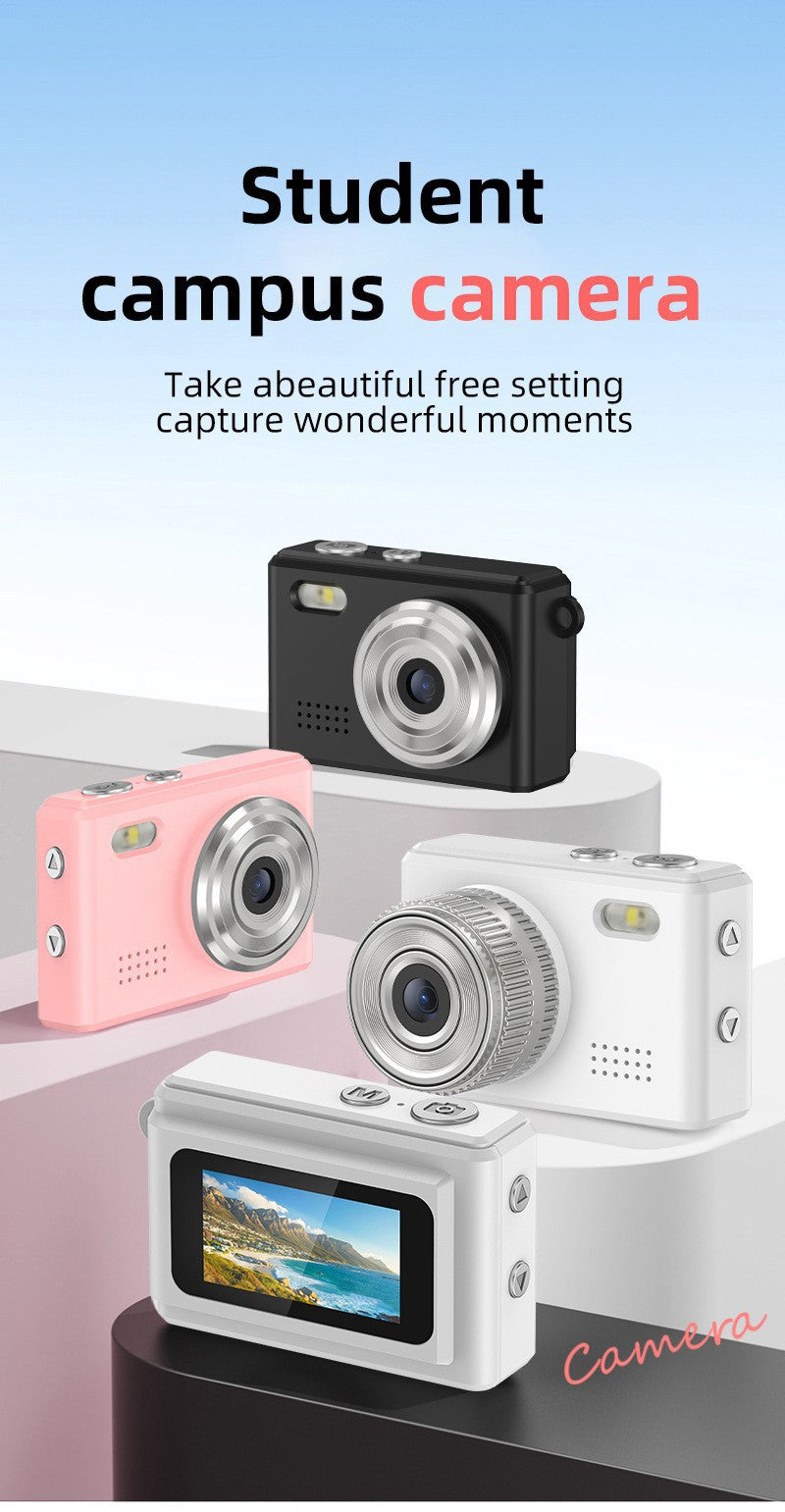 New0.96Inch Mini1080P High Definition Portable Card CCD Digital Camera Student Campus Travel