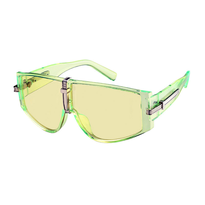 New Large Frame UV Protection Sunglasses for Women Fashionable Internet Celebrity Style Sunglasses Trendy Korean Version Glasses sunglasses