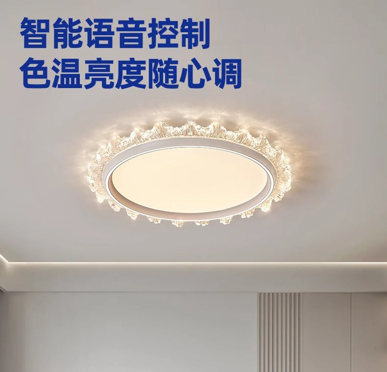 Modern simple light luxury bedroom ceiling light LED Round Eye Protection Study Lamp New Home Smart Room Lamp