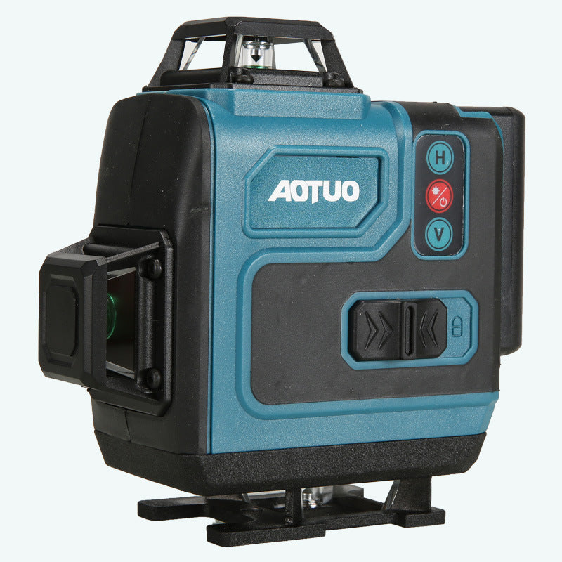 Wholesale16Green Line Laser Level Wall Level Floor Level Infrared Laser Blue High Precision Strong Light Level