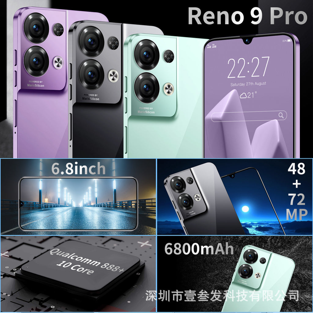 Reno9Pro(1+16G)New Hot6.8Inch5G All-in-One Smartphone Factory