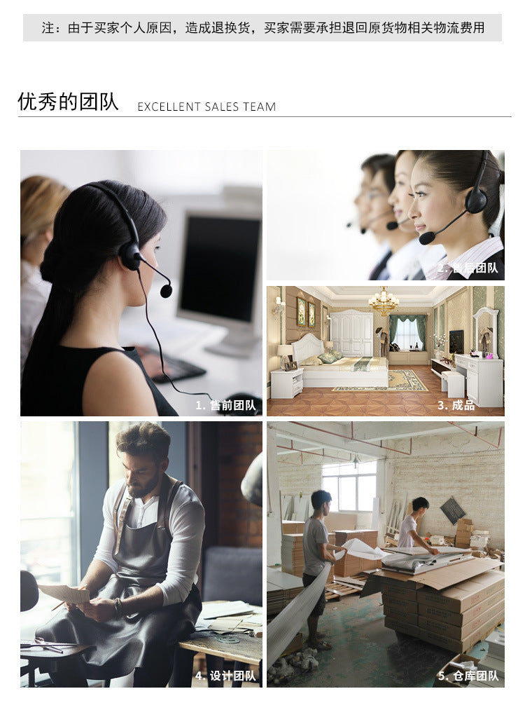 Simple Bedroom Wardrobe European Style Cloakroom Double-Opening Three-Door Four-Door Wooden Panel Rental Room Storage Space Organizer