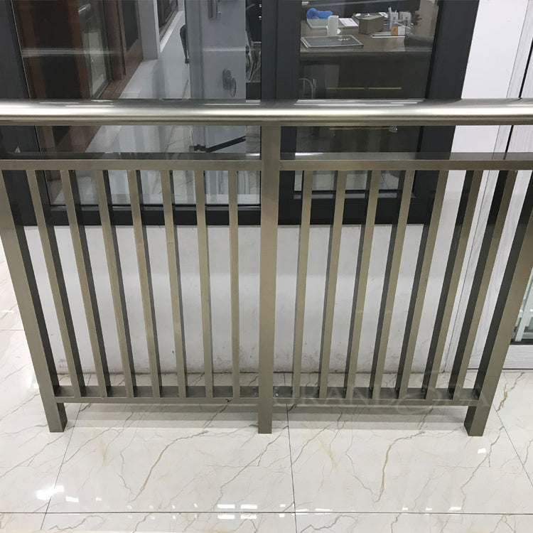 Powder Coated 2.0mm Thickness Aluminum Stair Railing