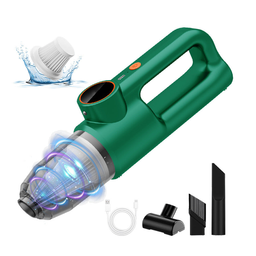 New Car Vacuum Cleaner Super Powerful Suction Car Household Handheld Small Car Wireless Vacuum Cleaner