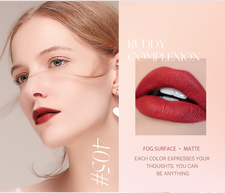 Europe and America SHELOVES Rose Matte Lip Glaze Long-lasting Non-stick Cup Non-fading Genuine Lip Gloss Makeup Wholesale