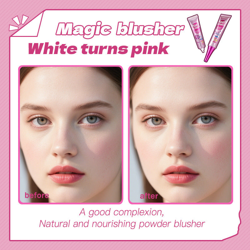 Magic Color Changing Blush Philippines30ml Large Capacity Slightly Tipsy Nude Moisturizing Liquid Blush Matte Liquid Rouge