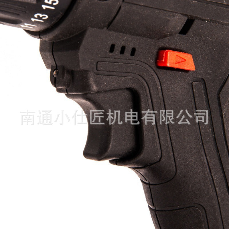 Cross-Border Dropshipping Electric Drill Set Multi-Functional Household Impact Drill Electric Screwdriver Lithium Battery Handheld Brushless Electric Drill