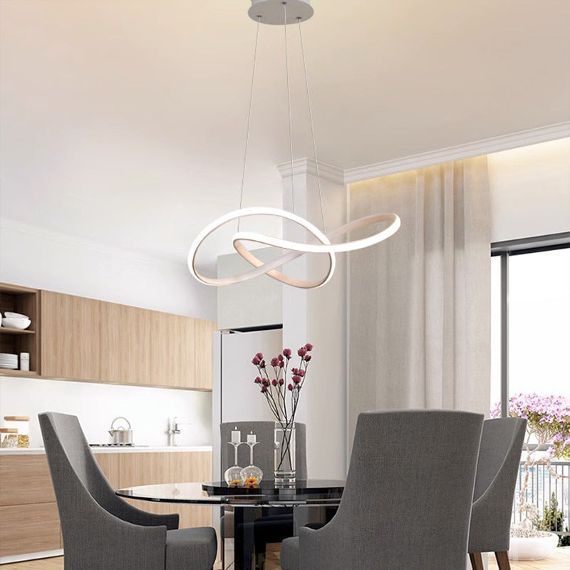 Bedroom Chandelier Internet Celebrity Bar Counter2025Modern Minimalist Dining Room Chandelier New Zhongshan Lighting for Dining Table