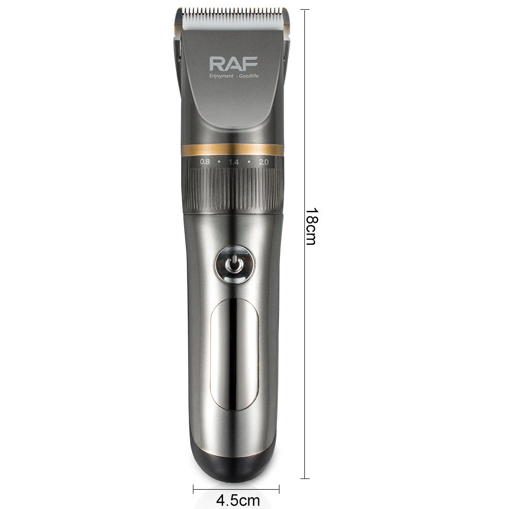 RAF New Electric Hair Clipper Multifunctional Electric Hair Clipper Haircut Set Electric Clipper USB Interface