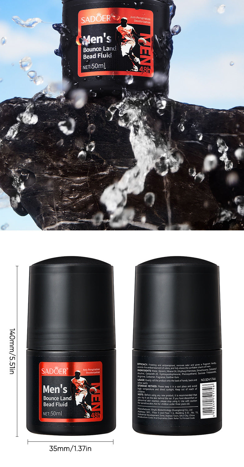 Full English Men's Antiperspirant SADOER Antiperspirant Dry Portable Fragrance Roll-On Deodorant  Wholesale