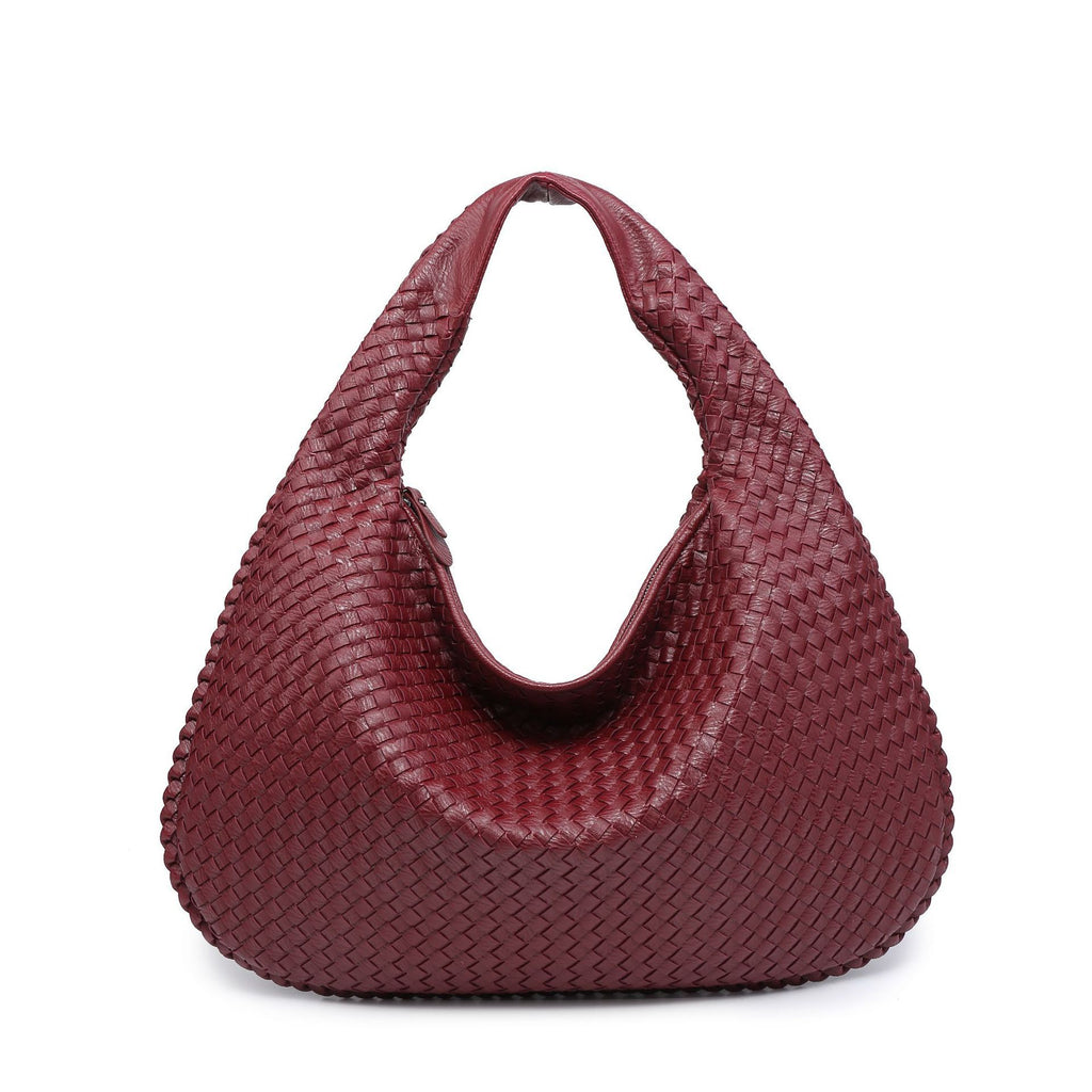 AliExpress Handmade Woven Women's Bag Large Capacity Handbag Korean Style Commuting Casual Manufacturer Wholesale