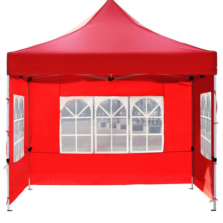 Four-Corner Rainproof Automatic Tent Large Umbrella Four-Legged Canopy Outdoor Stall Use Sunshade Rain Cover Wholesale