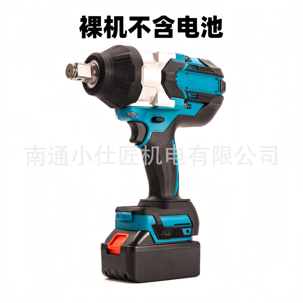 Cross-Border Trade High-Torque Lithium Battery Rechargeable Electric Wrench Portable Auto Repair Air Gun Woodworking Framing Tool