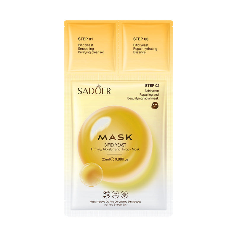 Trilogy Mask SADOER Hyaluronic Acid Firming Acne Removal Hydrating Beauty Mask Cross-Border Wholesale