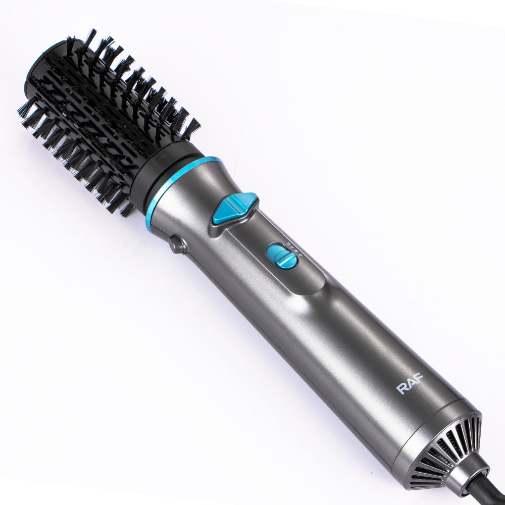 RAF European Standard Curling and Straightening Dual-use Hair Styling 2-in-1360°Rotating Hot Air Comb Automatic Curling Hot Air