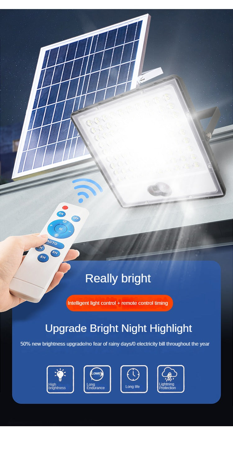 Watt Football Field Sports Field Waterproof Body Sensing Flood Light